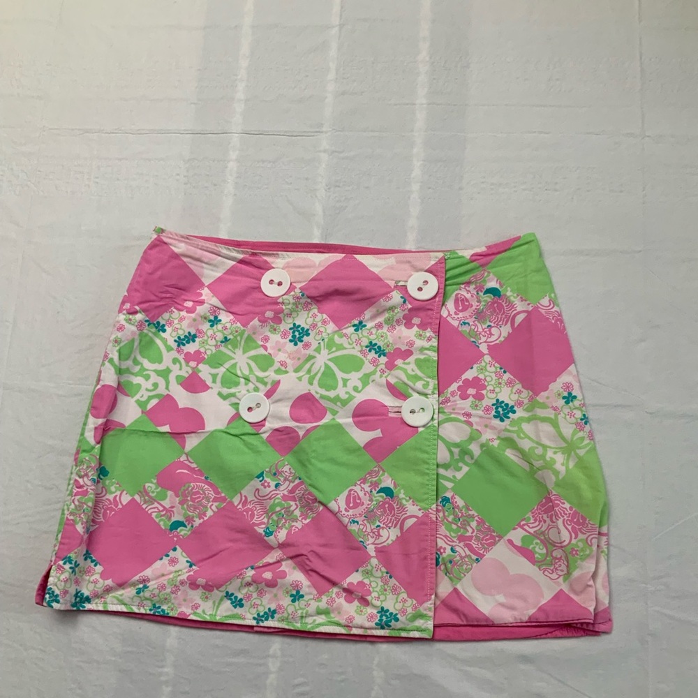 LILLY PULITZER Reversible Pink Skirt, 10